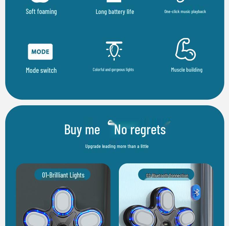 2025 Smart Bluetooth Music Boxing Target for Kids - Training & Fitness Punching Equipment Tumbler