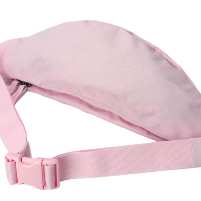 Nike Heritage Polyester Crossbody Bag, Sling Bag, Fanny Pack Trumpets Unisex Berry Pink Casual BA5750-663