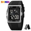SKMEI 1967 reloj hombre Japan Digital movement Watch Mens military 3Bar Waterproof Countdown LED Light Electronic Wristwatches