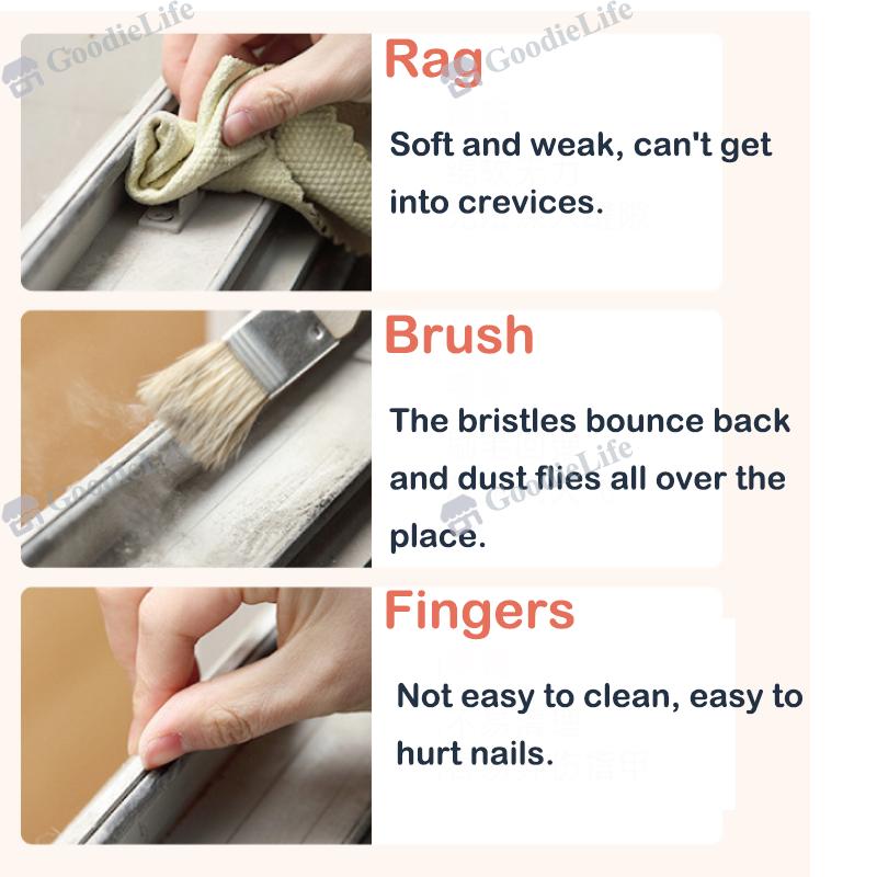 Easy Window Cleaner Brush-Essential Cleaning Products for Efficient Use-Complete Window Cleaning Kit for Streak-Free Shine and Convenient Maintenance