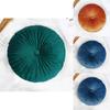 Cozy Round Pumpkin Back Seat Chair Cushion With Soft Velvet Touch And Durable Design