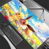 Sunny Day Pikachu & Eevee Extended Gaming Mouse Pad Waterproof Non-slip