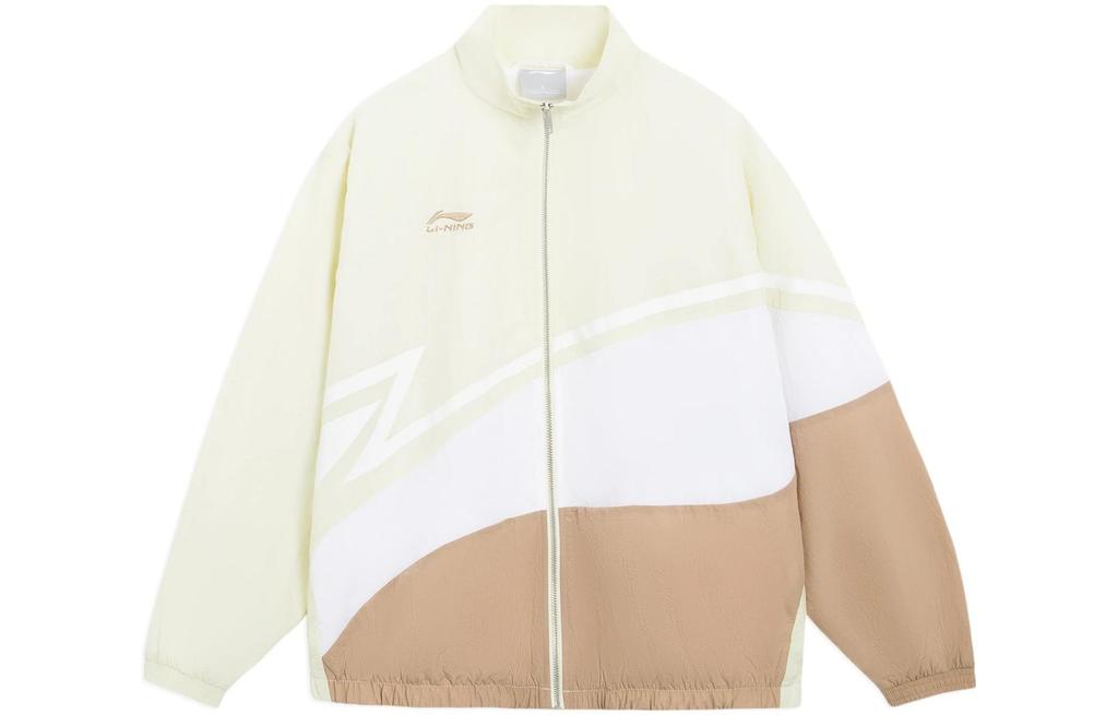 Li Ning Sports Fashion Collection Jacket Unisex Bone White AJDQ036-9