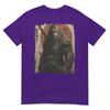 Vintage Japanese Art Anime Bigfoot Samurai Graphic Sasquatch TShirt