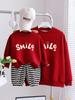 100-Day Celebration Velvet Winter Family Outfit - Parent-Child Bodysuit & Mother-Son Hoodie Set, High-End 2025 Edition