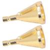 2pcs Deburring External Chamfer Tool Remove Burr Quick Release Hex Shank 3 Slot Deburring Chamfer