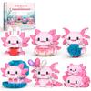 Alta Qualità 6 In Alta Qualità 1 Alta Qualità Axolotl Alta Qualità Costruzione Alta Qualità Blocchi Kit da Collezione Auto-assemblaggio Animali di Alta Qualità