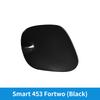 Car Upgrade For Smart 453 Fortwo Fuel Tank Cap Cover, Carbon Fiber Look Protective Sticker Car Exterior Accessories