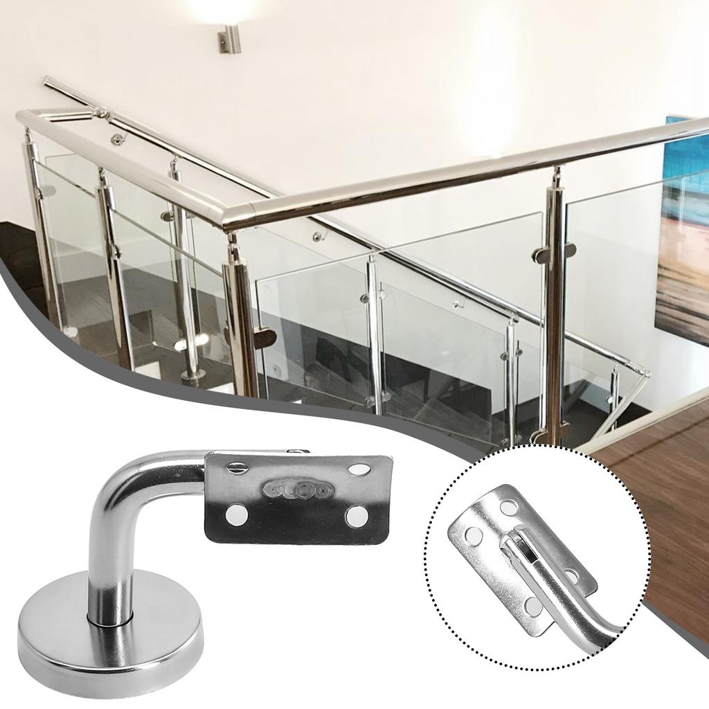 Endabdeckungen Handlaufhalter Handrail Bracket Silber Unterstützung