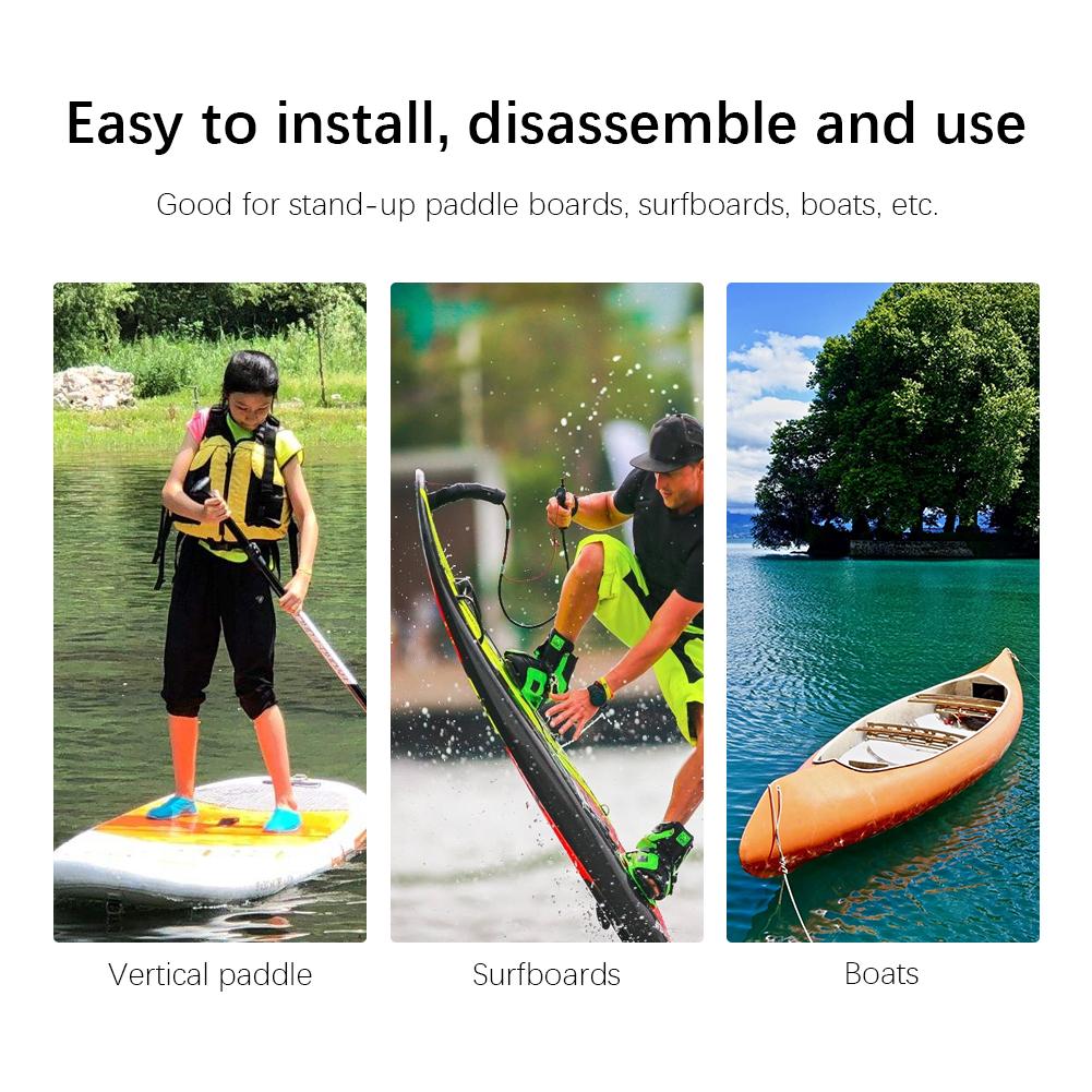 2Pcs PVC Surfboard Paddle Board Vent Hole Automatic Breathing Waterproof Accessorywhite