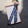 2023 100% Silk Scarf Sketch Horse Brand Design Natural Silk Women Scarf Foulard Hair Bag Scarves Fashion Neckerchief Headband