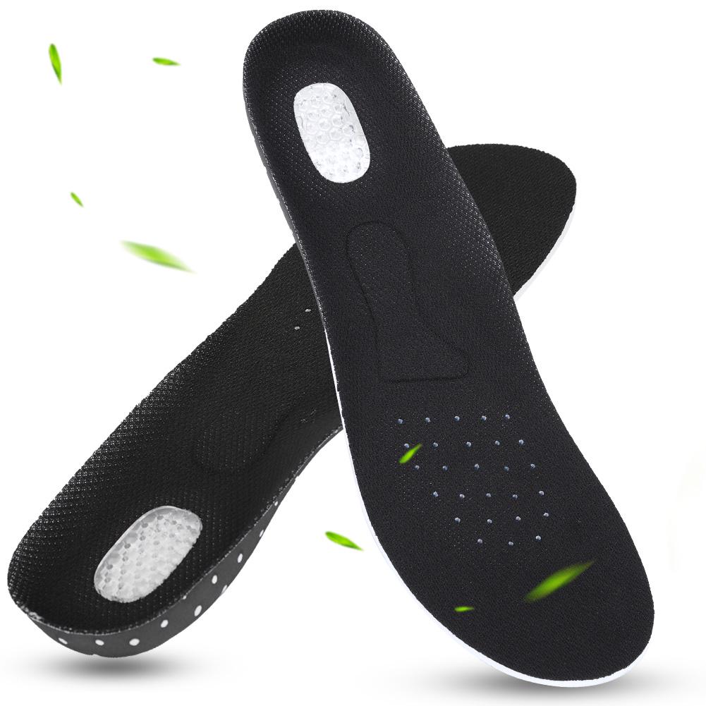 

2 Pairs Sports Arch Support Foot Pad Pain Relief Shock Absorption Insoles (255-280)