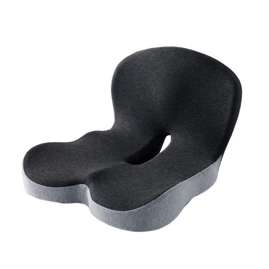 

Memory Foam Seat Cushion Ergonomic Driver Cushion with Center Hole Back Support Car Seat Cushion for Buttocks Lumbar Support Office Chair Wheelchair