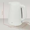 Electric Kettle 1.7L 2200W with Removable Anti-Scale Filter Automatic Shut-off 360 degrees Swivel Base Cream