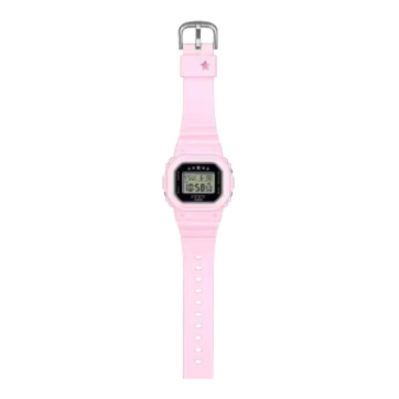 

CASIO 200 meters waterproof fully automatic calendar Quartz resin strap women s watch gray dial GMD-S5610IT-4B сірий колір