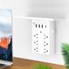 10-in-1 Wall Multi-Plug Outlet with Night Light,  Mountable Outlet Extender 8 AC Outlets, 4 USB Ports