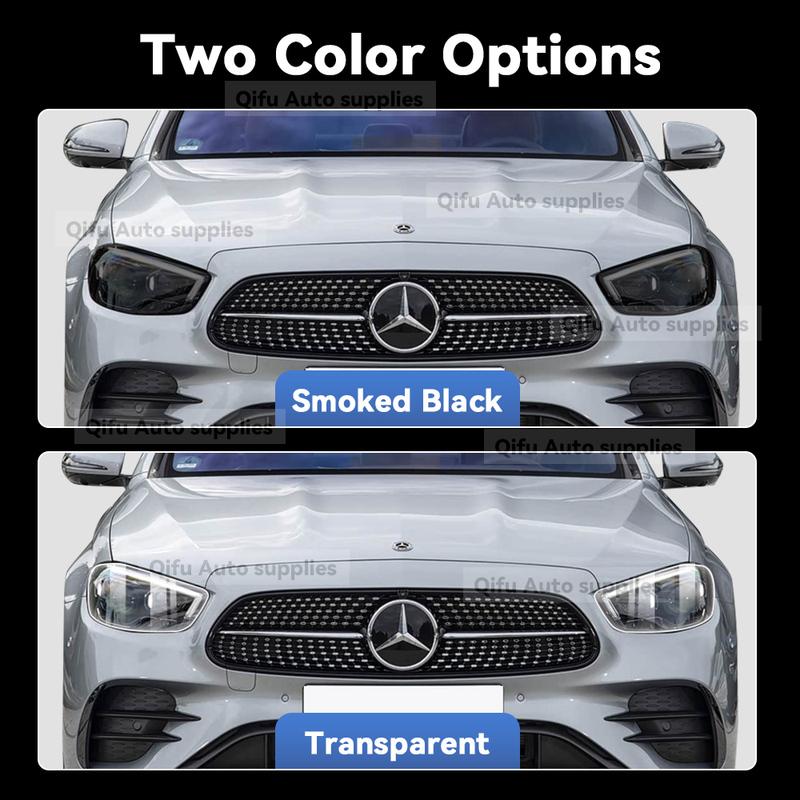 For Mercedes Benz Clase E W213 - TPU Headlight Anti-Scratch Transparent Modification Color Changing Protective Film