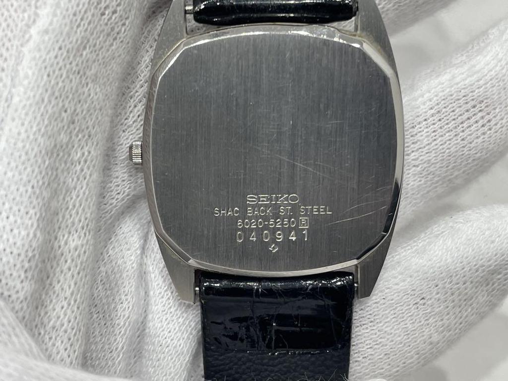 [USED] SEIKO Quartz Watch Silver/Black