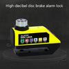 High Strength Metal Disc Brake Lock with 110dB Security Alarm Small Vehicle Alarm Lock for Motorcycle Bike Scooter