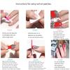 Self-Adhesive Nail Art Sticker DIY Nail Polish Stickers Waterproof Nail Wraps