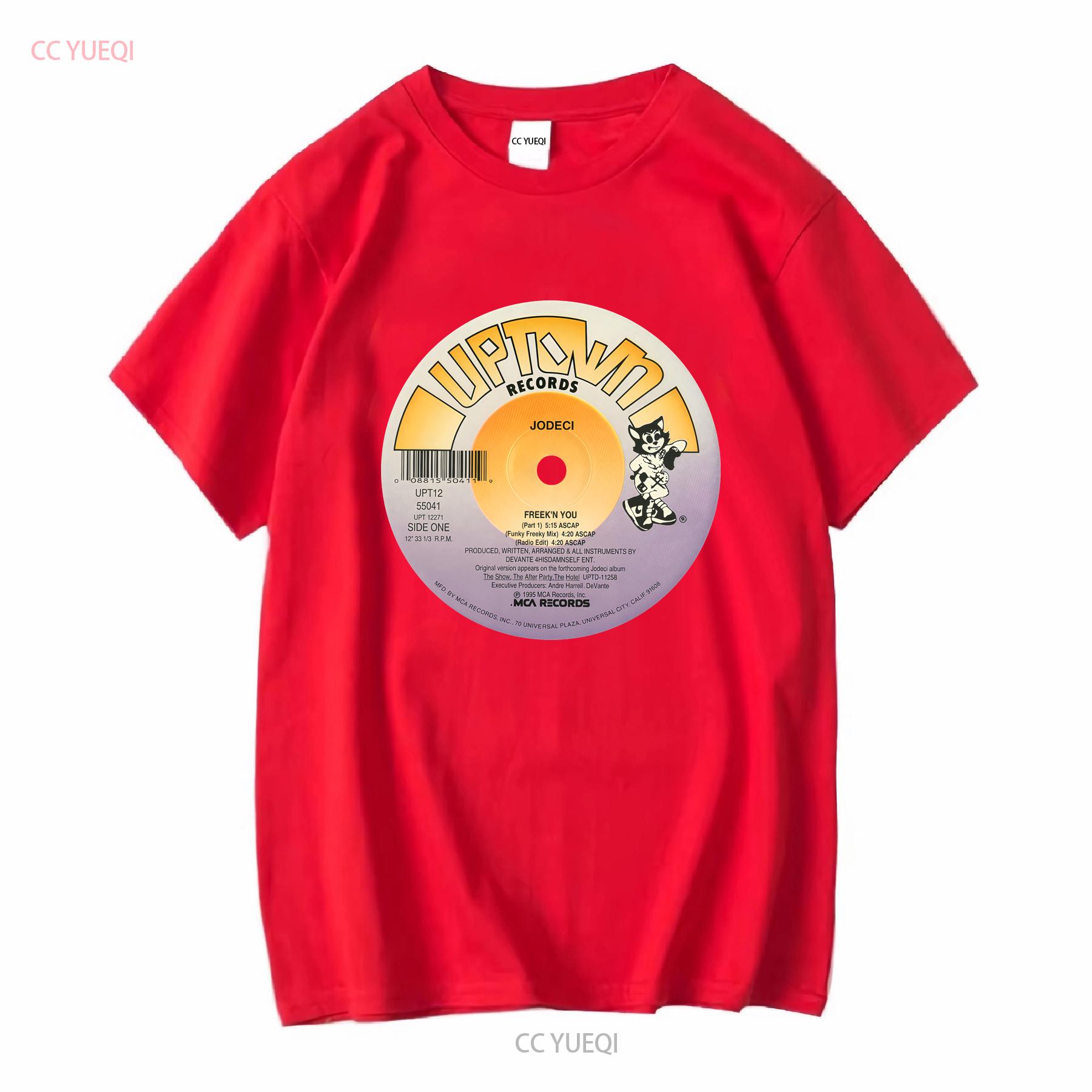 

Uptown Records Jodeci Freakn You 90s RnB Single Music Softstyle T Shirt vintage Washed Soft Casual designer clothes Stylish S