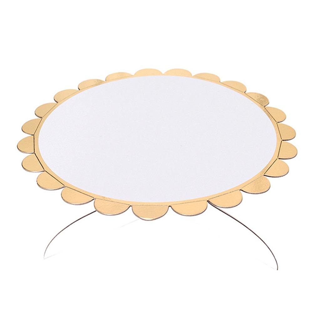 

Paper Cake Stand Multicolor Cake Plate Creative Dessert Stand Party Supplies білий