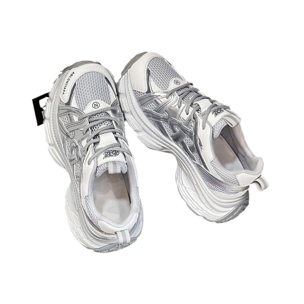 Ins wind super fire dad shoes 2025 frühling leder mode freizeitschuhe farbabstimmung bequeme sportschuhe jugend damenschuhe trend