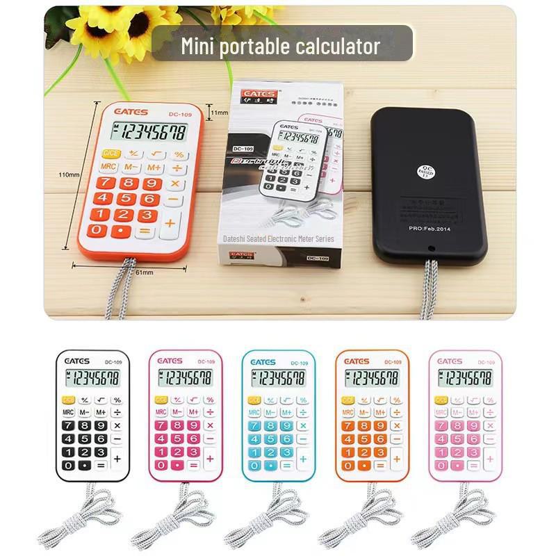Idashi Portable Cute Small Office Student Calculator