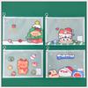 Stationery Snowman Pencil Case Information Pack Documents Filling Bag File Folder PP File Bag