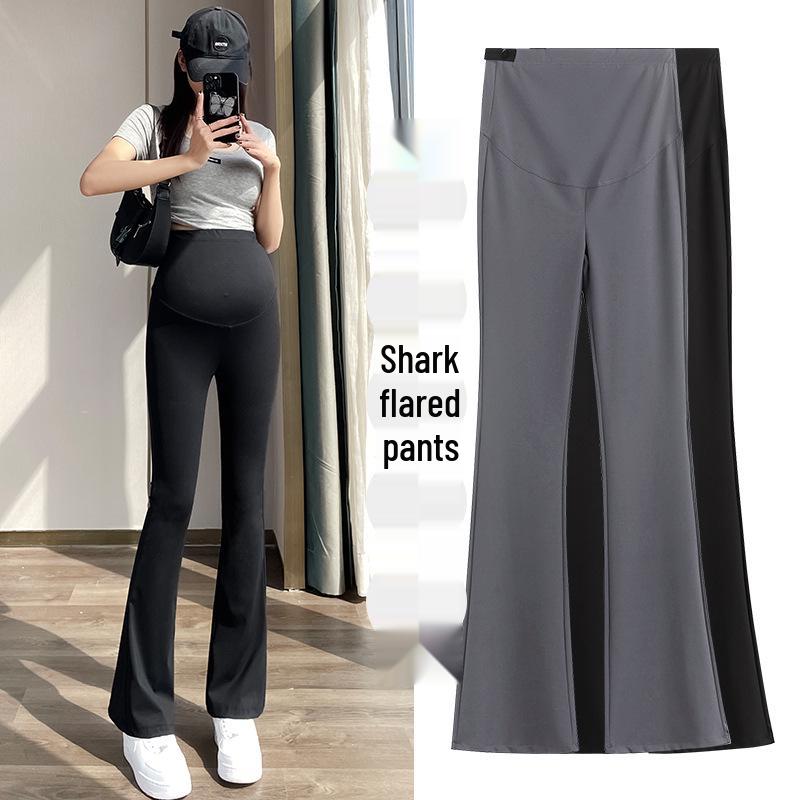 Maternity Flare Yoga Pants - Lightweight, Spring/Autumn Leggings, Summer Outerwear