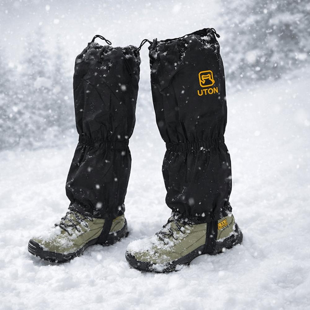 Windproof Leg Gaiters Waterproof Leg Warmers Mountaineering Snow Boot Covers Hiking