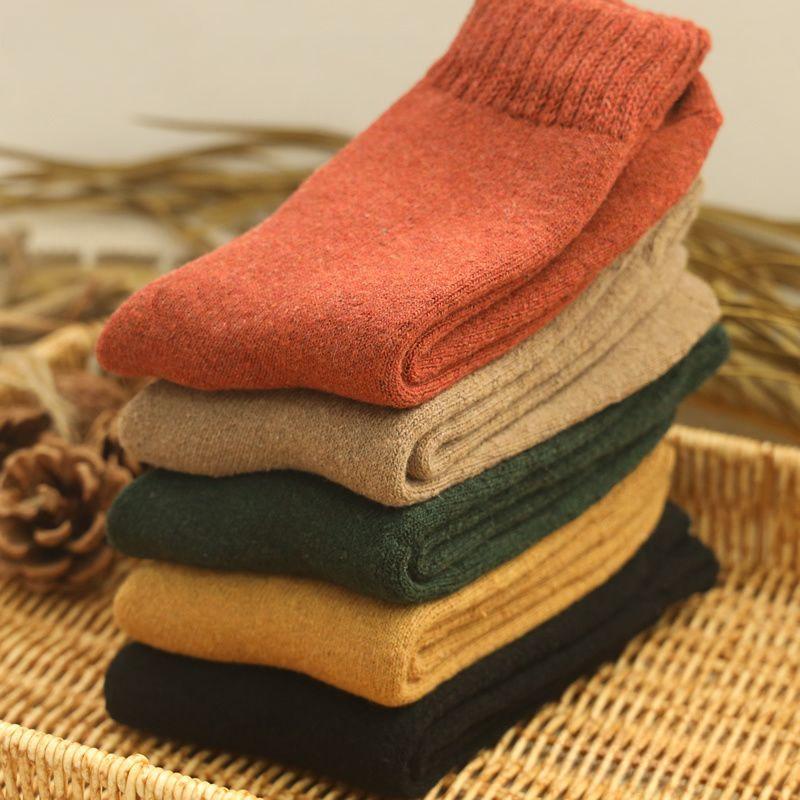 

5 пар мягких женских носков с мультяшным принтом, чулки до середины икры 5 pairs