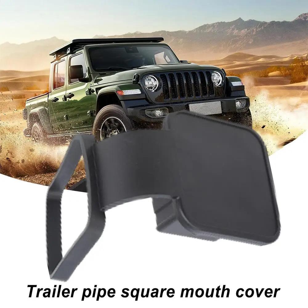 

Universal 2 Inch Trailer Hitch Tube Cover Tow Hook Rubber Plug Cap Anti-dust RV CCar Auto Trailer Hitch Receiver Cap Dust Protecter чёрный