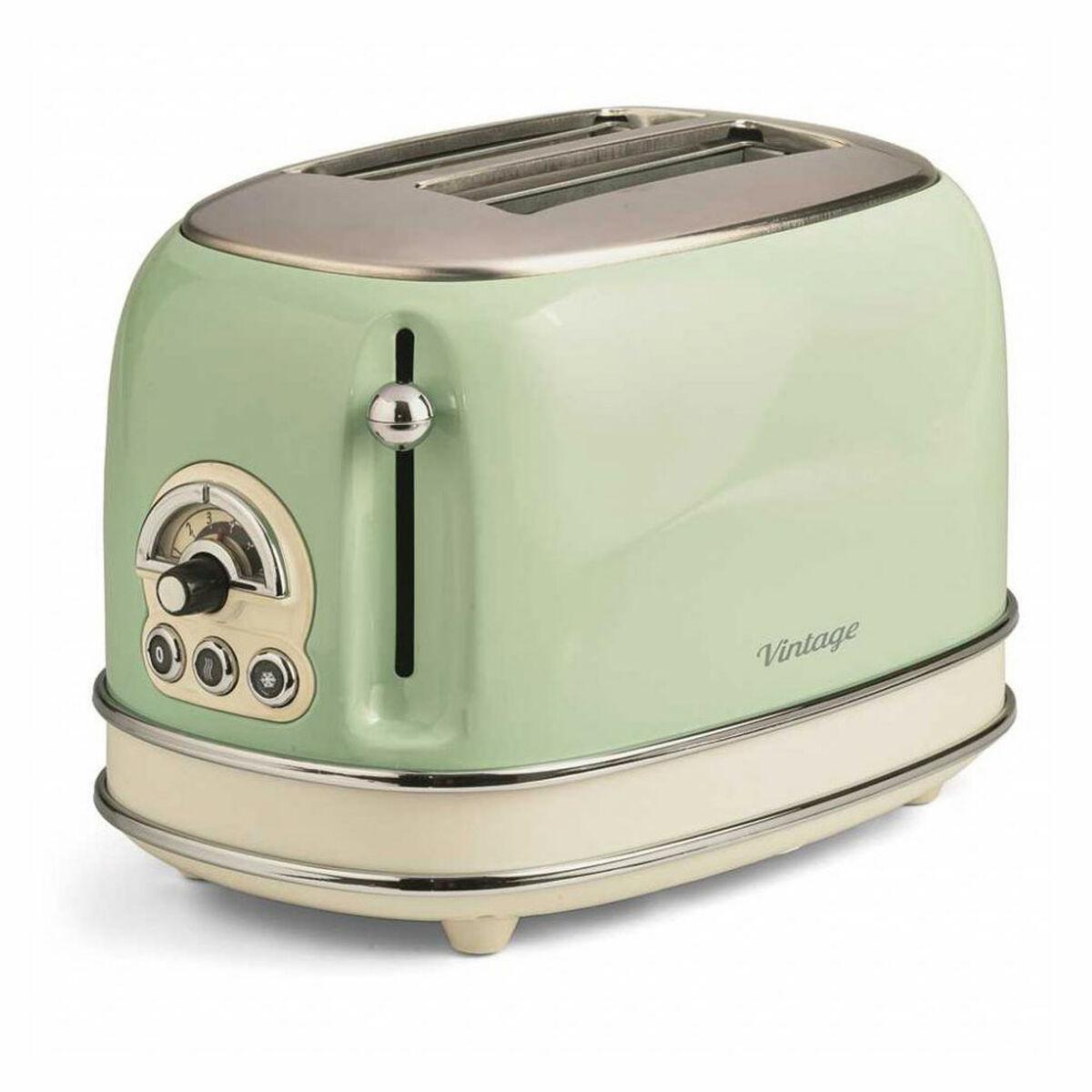 Grün Ariete 155 Toaster Vintage 2 Schlitze 810W - Bild 3