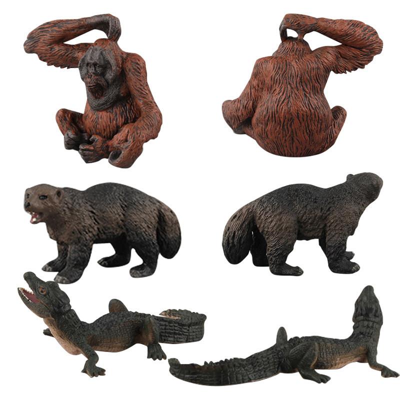 Realistic Wild Animal Models Pvc Material For Collection Learning And Nature Display Purposes