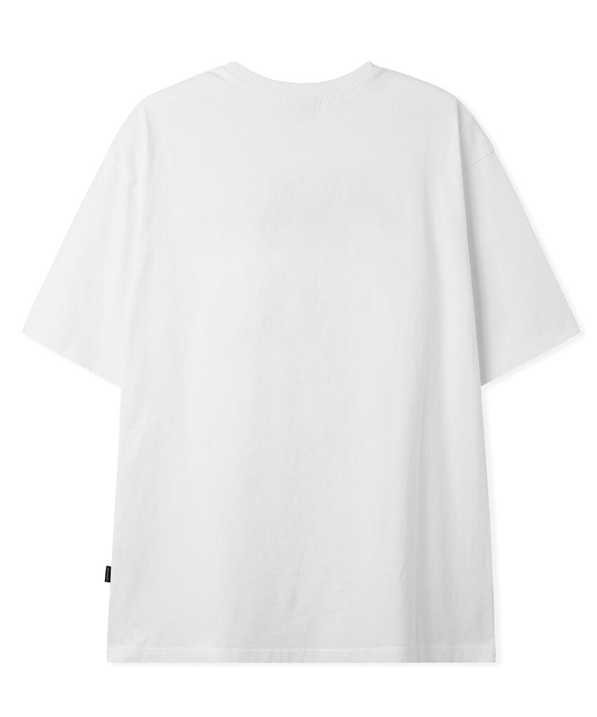 OHY Typo Star Tee - White