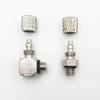 10/50/200Pcs Male Thread M3 M4 M5 M6 Mini Pneumatic Pipe Connector Screw Through Quick Fitting OD Air Tube Fast Twist Joint