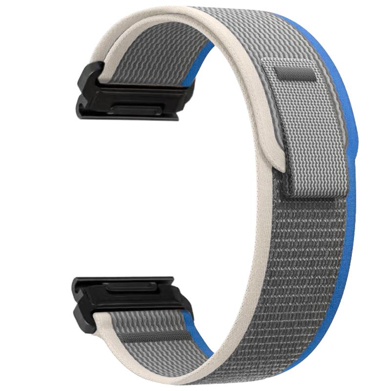 QuickFit 26mm 22mm 20mm Nylon Trail Loop Strap For Garmin Fenix 8 51/47/43mm 7 Pro 7S 7X E Bracelet Band For Quatix 8 51mm 47mm