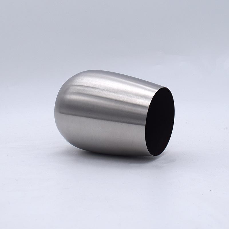 Single-layer stainless steel eggshell cup egg cup thickened red wine candle cup beverage cup coffee cup