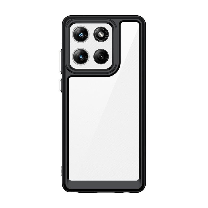 For Motorola Edge 60 Stylus Clear Case Moto Edge 60 Stylus Cover Coque Fundas Hard Translucent Soft Edge Shockproof Phone Bumper