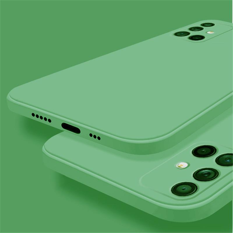 Pouzdro A53 A73 A33 A23 Skin Feel Soft Liquid Silikonová pouzdra pro Samsung Galaxy A53 A23 A33 A73 A13 A22 A32 A52 A72 A51 A71 M32 M33 M53 5G 4G zadní kryt