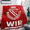 1 Stück Energie Cottbus Aufdruck Flanelldecke, Hohe Qualität, Bequem für Alle Jahreszeiten, Heimdekoration, Wärme und Komfort, Perfekt für Weihnachtsgeschenke38