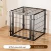 Space-Saving Anti-Escape Cage with Top Cover for Cats and Dogs