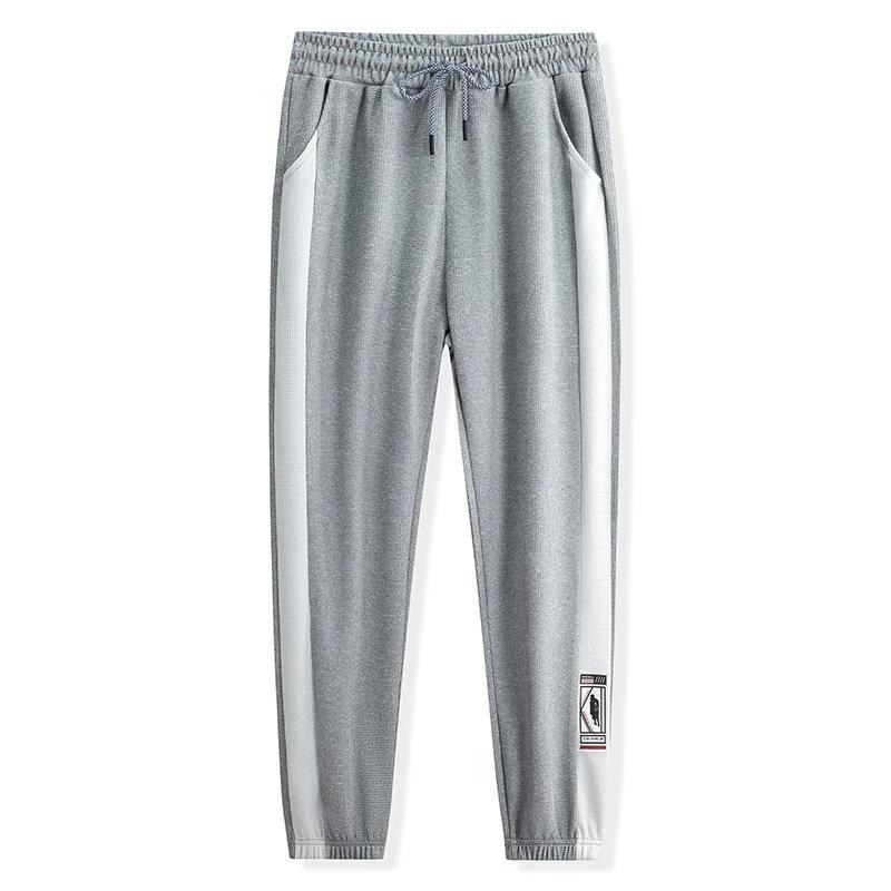 Men's Spring and Autumn Sweatpants, Loose Straight Leg Wide Leg Casual Pants