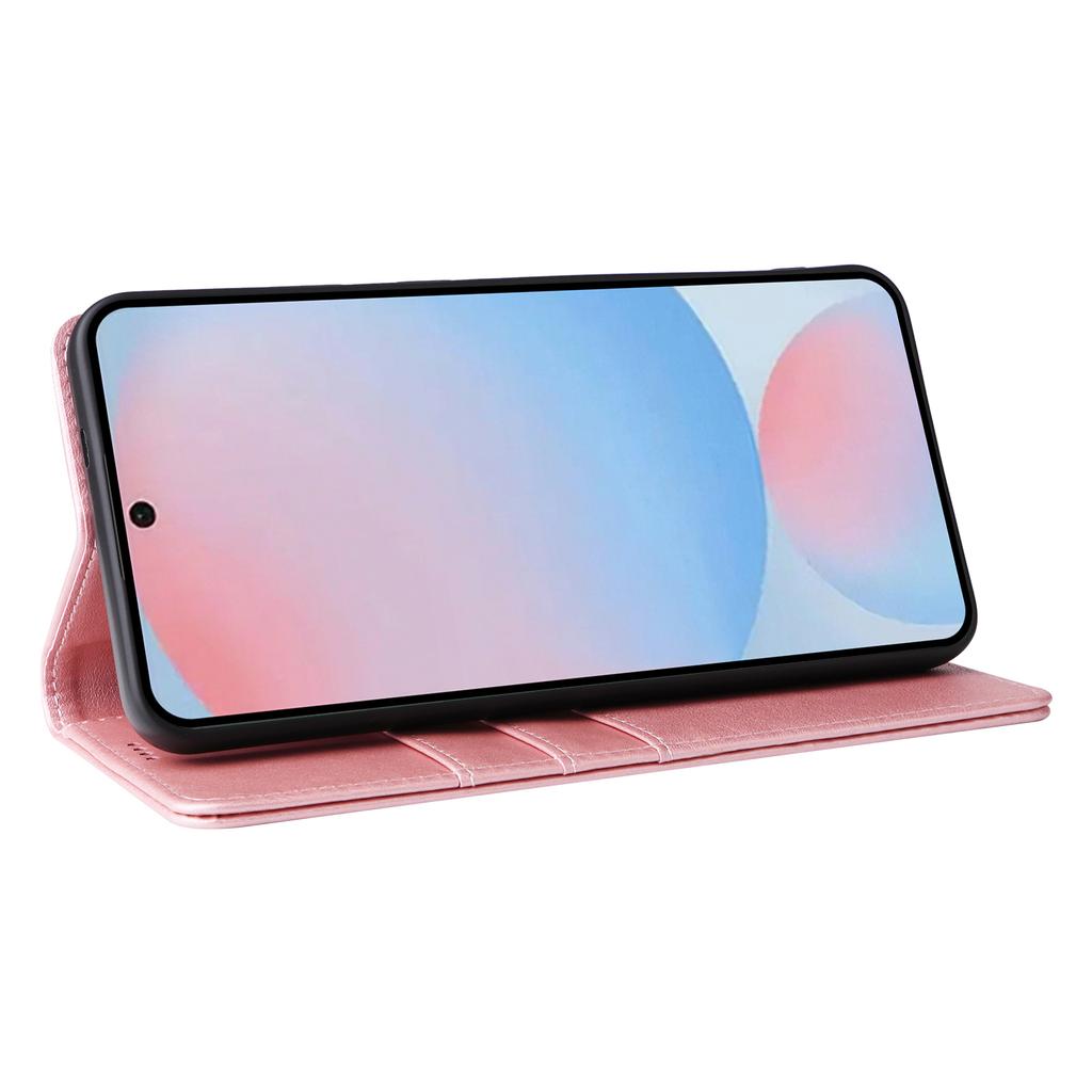 Etui dla Samsunga Galaxy A56 5G z blokadą RFID, skórzane PU, portfel, okładka na telefon