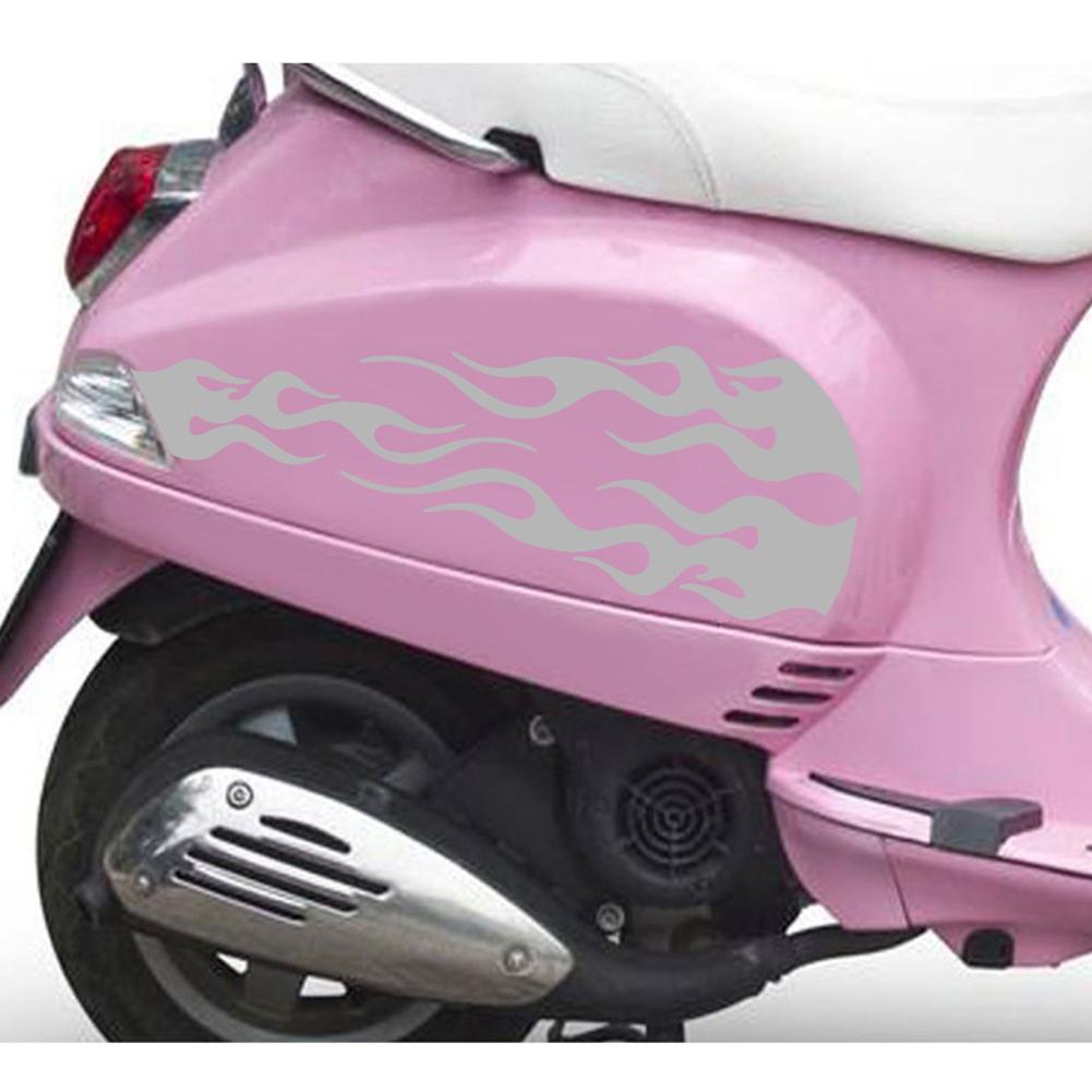 Motorrad Aufkleber Flamme Muster Auto Körper Modellierung Dekorative Aufkleber Universal D-2107