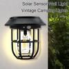 LED Solar Camping Lamp Human Body Sensing Lawn Lights Outdoor Waterproof Solar Wall Light Garden Street Decor Solar Garden Light