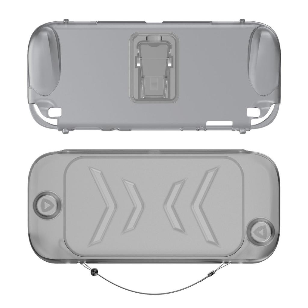 Game Control Case Fit for   2 Detachable Ergonomic Design Game Console PC Front TPU Back 360 degrees  Full Protective Case with Stand