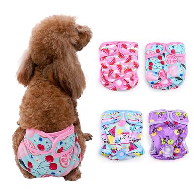Dog Diapers For Female Dogs Physiological Pant Puppy Panties Shorts Underwear Washable Dog Diper Panties Pet Dog Cat Clothes