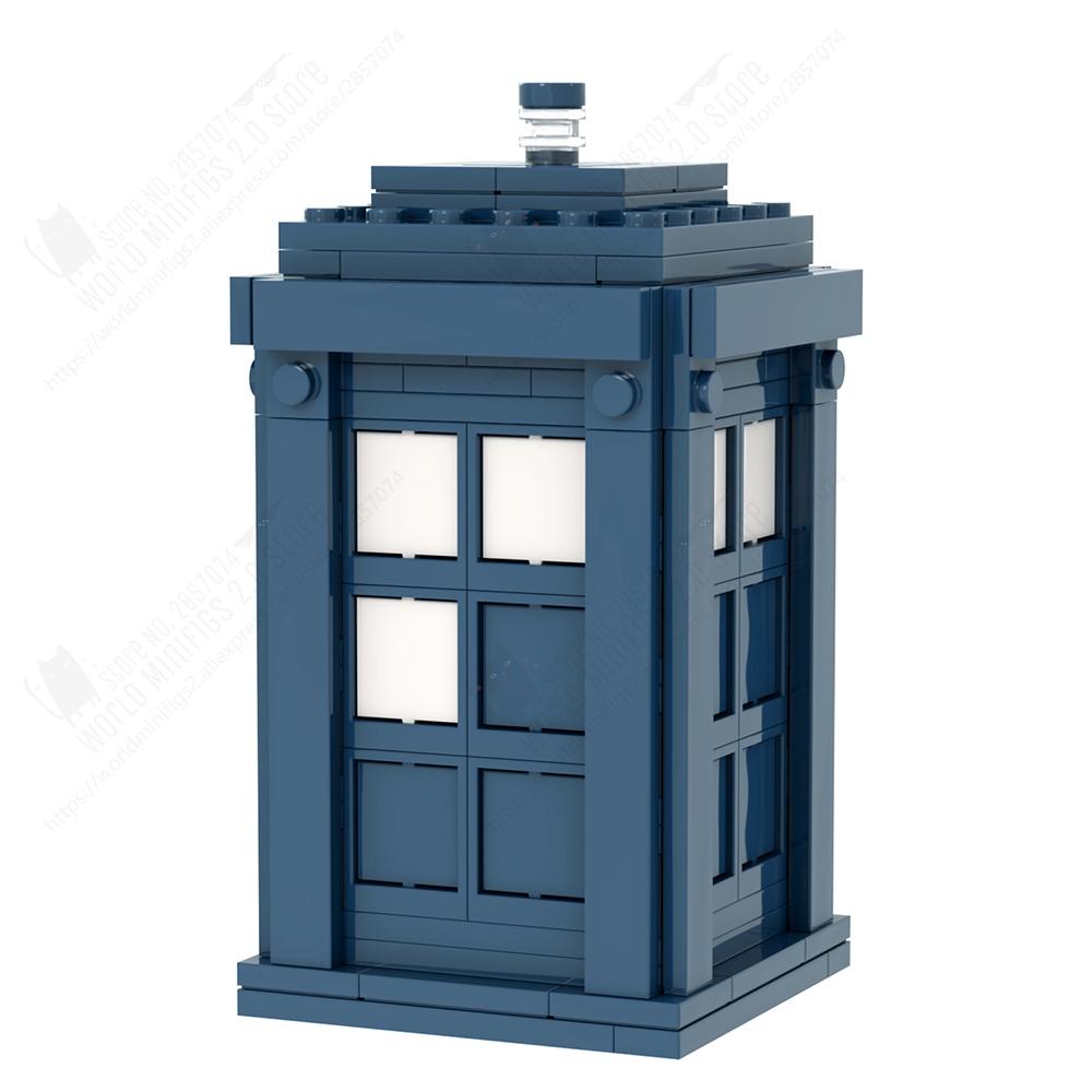 MOC1496 MOC7327 Sci-fi TV Series Characters Brickheaded Model Bricks DIY Assembled Building Blocks Figure Toy For Children Adult